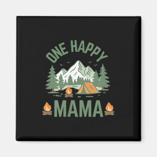 Imã Mamãe um acampante feliz aniversário de 1 ano acam