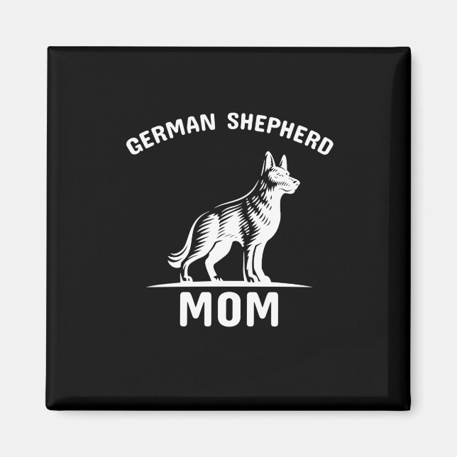 Imã Mamães de German shepherd de Arte da Apicultor (Frente)