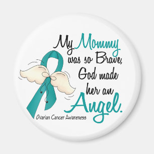 Imã Mamães do câncer de ovário do anjo 2
