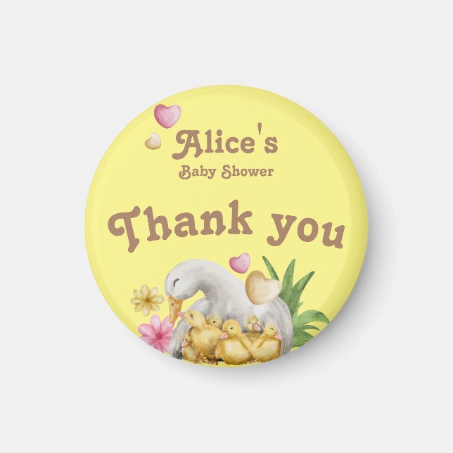 Imã Mamães Neutras para o Gênero e Chá de fraldas para (Frente)