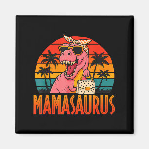 Imã Mamasaurus divertido t rex dinossauro dia das mães