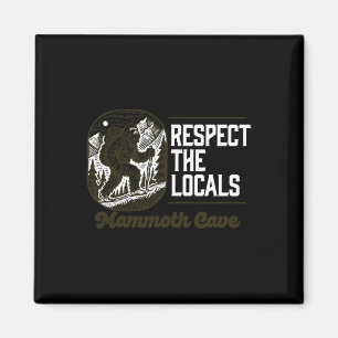 Imã Mammoth Cave Respeite Os Locais Hiking Bigfoot Sas