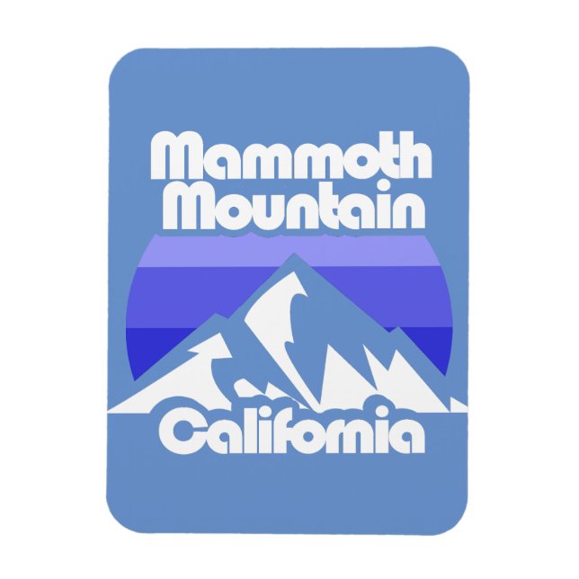 Ímã Mammoth Mountain California (Vertical)