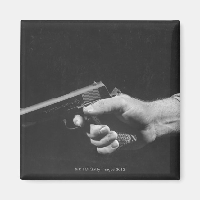 Imã Man Holding Gun (Frente)