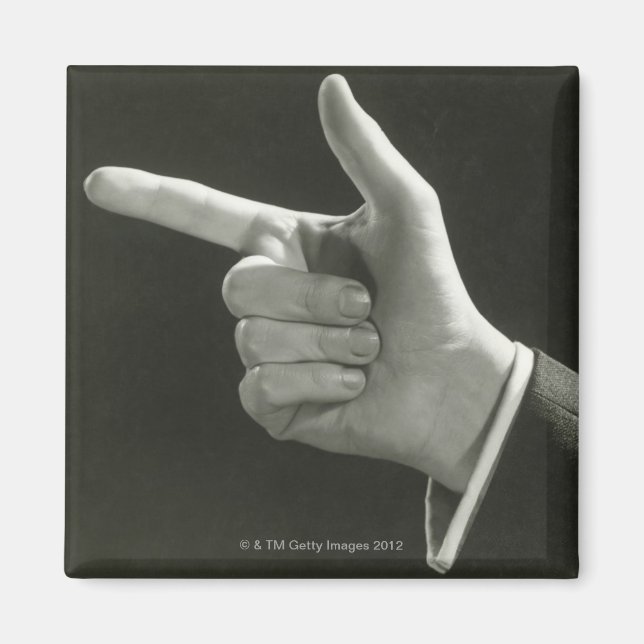 Imã Man Pointing (Frente)