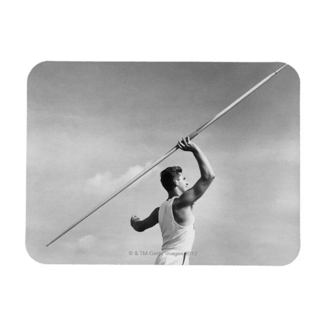 Ímã Man Thwing Javelin (Horizontal)