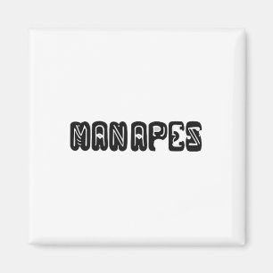 Imã Manapes Snowboard Ape Nas Montanhas Rochosas