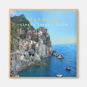 Imã MANAROLA - Cinque Terre - PANORAMA - linha costeir