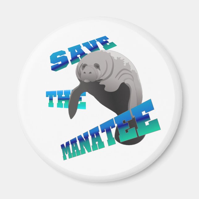 Imã Manatee (Frente)