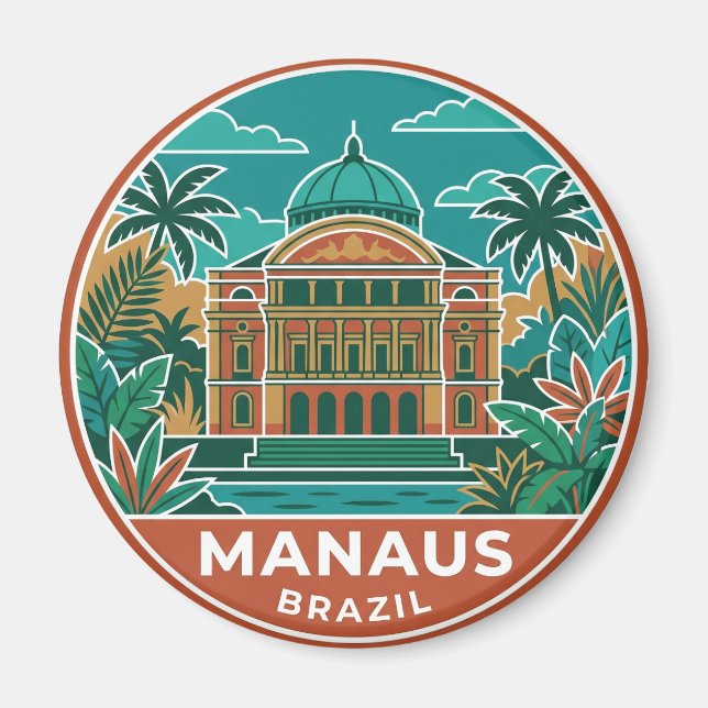 Imã Manaus Brasil (Frente)