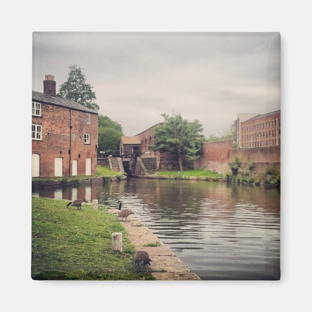 Imã Manchester Ashton Canal Magnet (Frente)