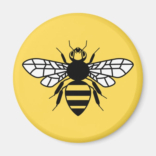 Imã Manchester Bee (Frente)