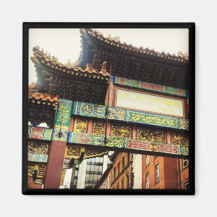 Imã Manchester China Town Gate Magnet
