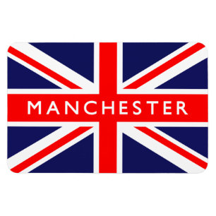 Ímã Manchester UK Flag