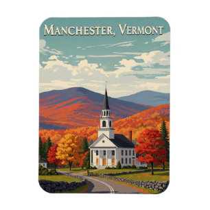 Ímã Manchester Vermont Viagem
