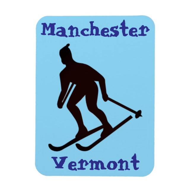 Ímã Manchester, VT (Vermont Apres ski Town) (Vertical)