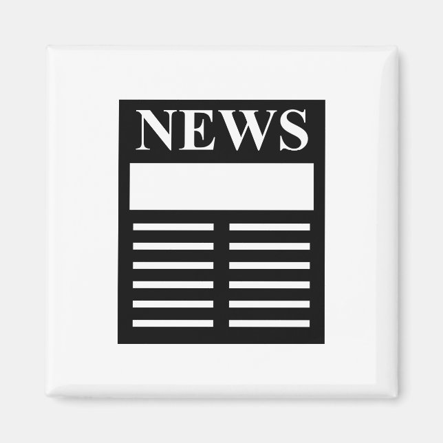 Imã Manchetes de notícias (Frente)