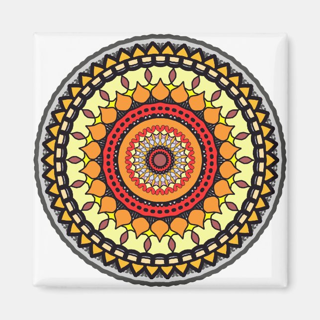 Imã Mandala (Frente)