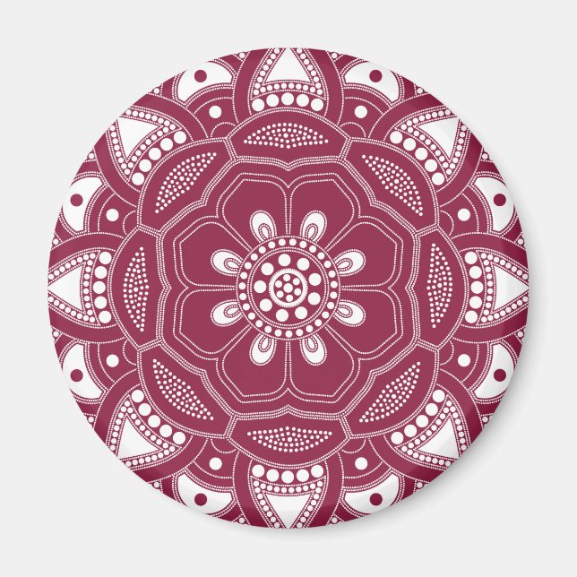 Imã Mandala Creative, tudo aponta para um 8 (Frente)