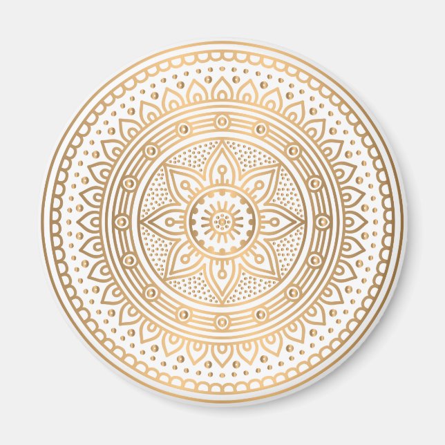 Imã Mandala de Luxo 1 (Frente)