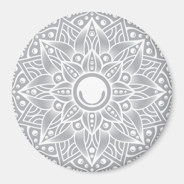 Imã Mandala de Luxo 14 (Frente)