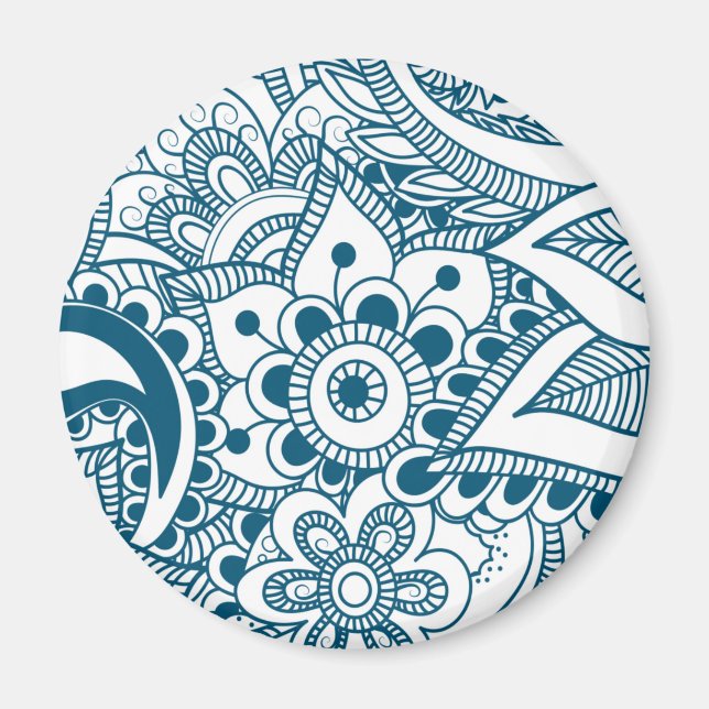 Imã Mandala de Luxo 47 (Frente)