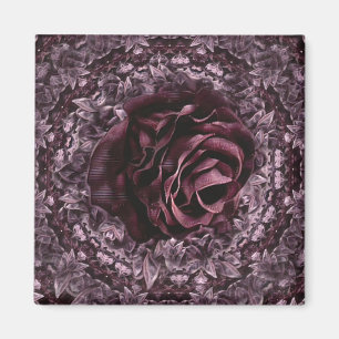 Imã Mandala de Rosa