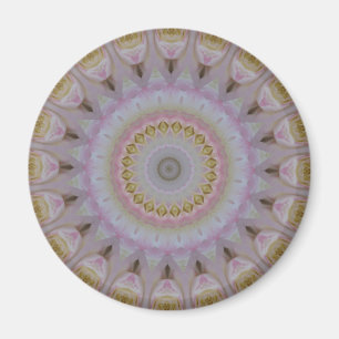 Imã Mandala De Rosas Amarelas