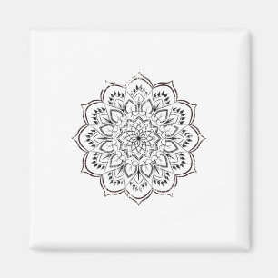 Imã Mandalá Espiritual Angustiado Paz Boho Yoga Espiri