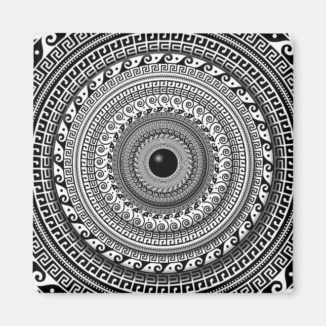 Imã Mandala Magnet (Frente)