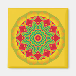 Imã Mandala Magnet