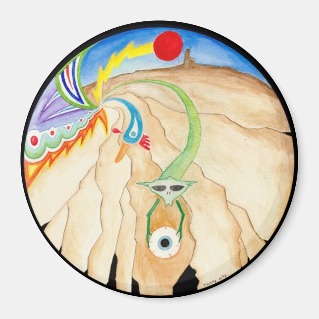 Imã Mandala Magnet (Frente)