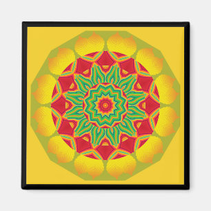 Imã Mandala Magnet