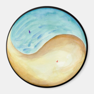 Imã Mandala Magnet "Lavado e Varrido"