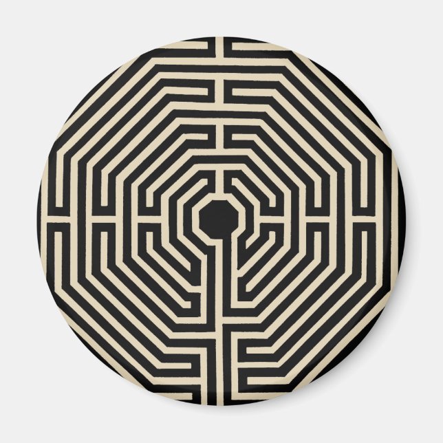 Imã mandala maze (Frente)
