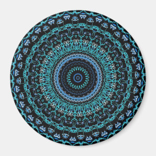Imã Mandala Preto e Teto