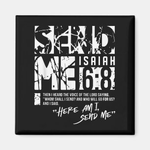 Imã Mande-Me Isaiah 6-8 Christian, Aqui Estou Eu Envia