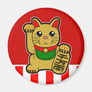 Imã Maneki Neko: Gato Sortudo do Ouro
