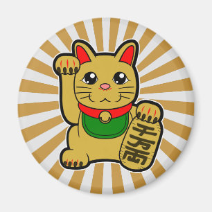 Imã Maneki Neko: Golden Lucky Cat