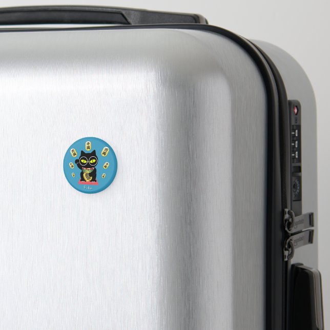 Imã Maneki Neko Lucky Poilue (In Situ (Luggage))