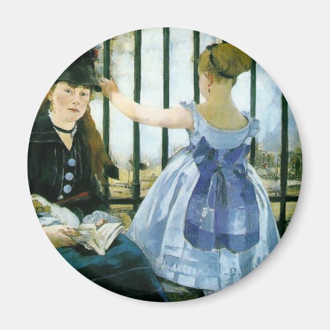 Imã Manet: A Estrada de Ferro (Frente)