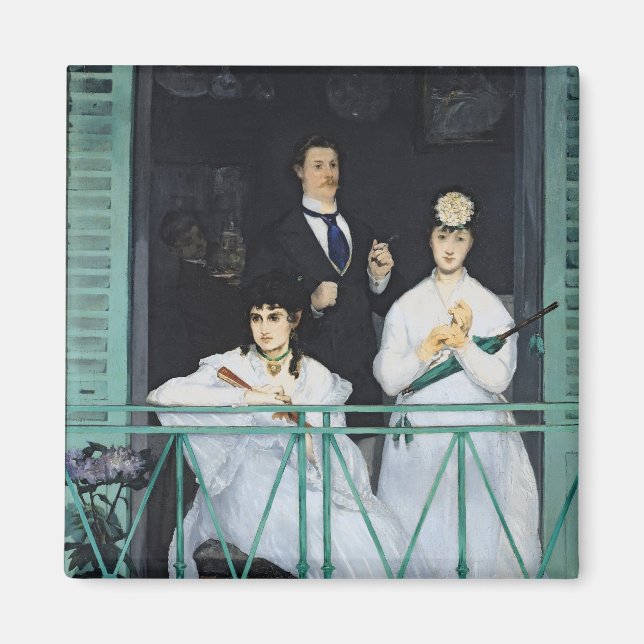 Imã Manet | Balcony, 1868-9 (Frente)