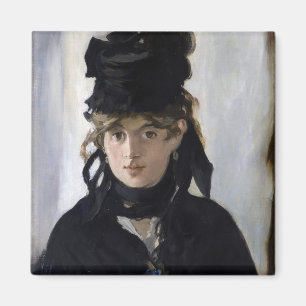 Imã Manet - Berthe Morisot com um buquê de violetas