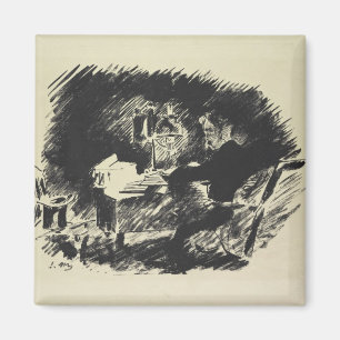 Imã Manet Le Corbeau , 1875