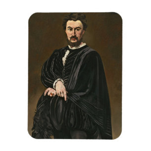 Ímã Manet   o ator do Tragedian (Rouviere como Hamlet)