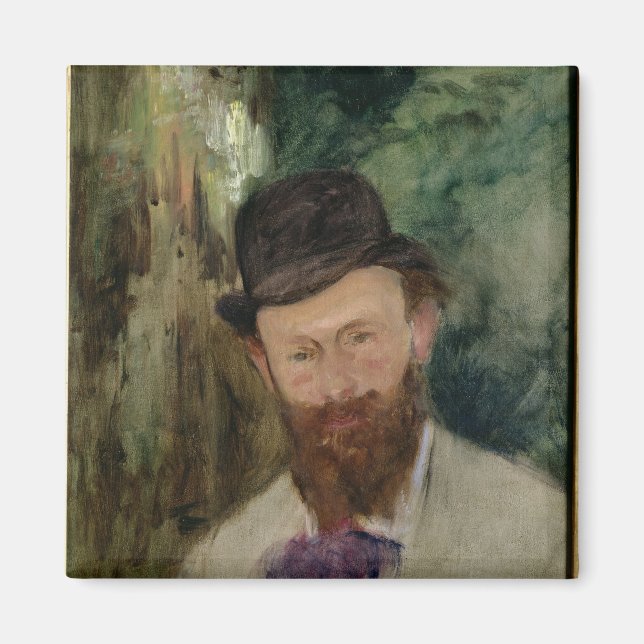 Imã Manet | Retrato de Edouard Manet c.1880 (Frente)