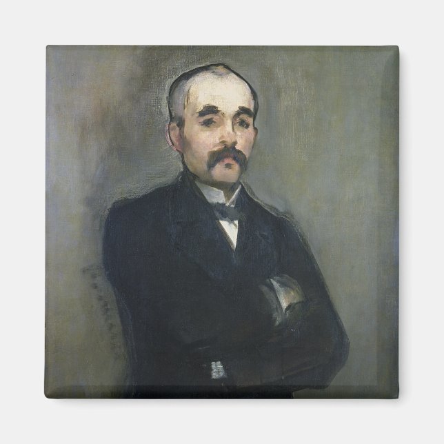 Imã Manet | Retrato de Georges Clemenceau, 1879 (Frente)