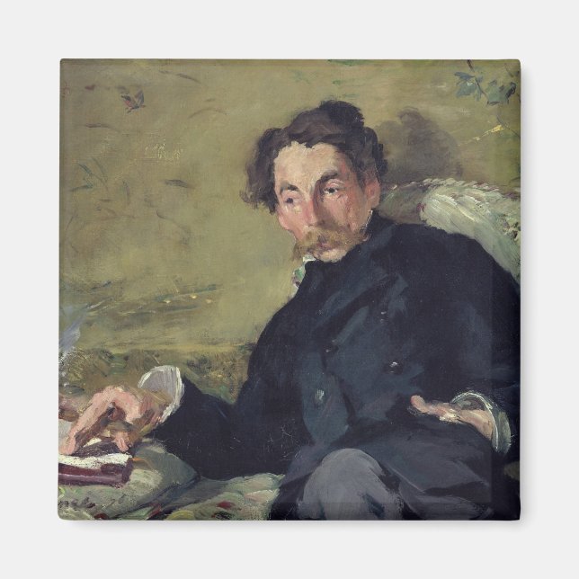 Imã Manet | Stephane Mallarme 1876 (Frente)