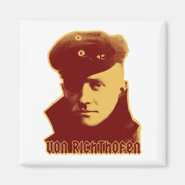 Imã Manfred Von Richthofen - cor (Frente)