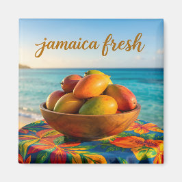 Imã Manga fresca da Jamaica pelo mar